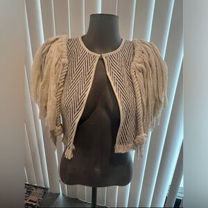 Moroccan Boho Fringe Vest